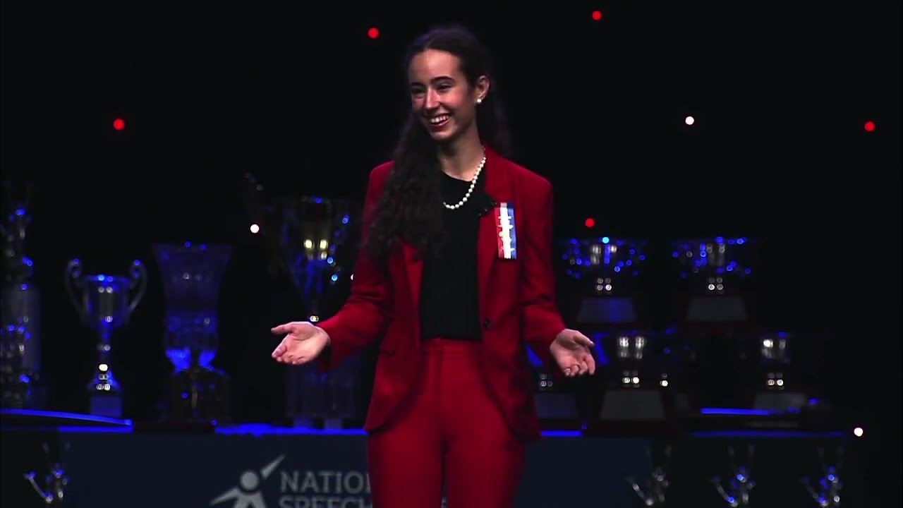Original Oratory 2022 NSDA Finalist- Solemei Scamaroni 