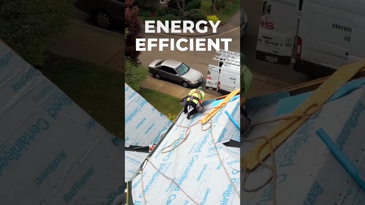 Upgrade to energy-efficient roofing!
