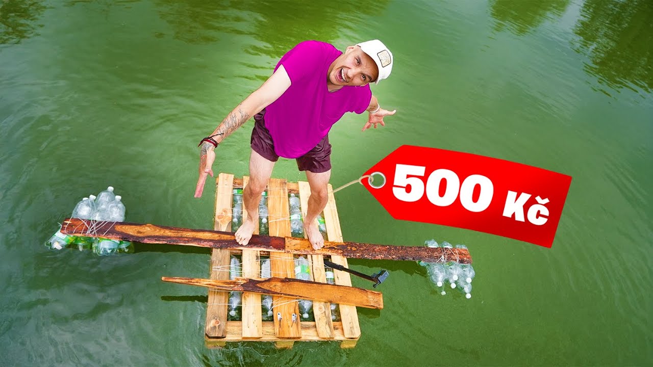 Postavili jsme LOĎ ZA 500 KORUN! | Potopila se?