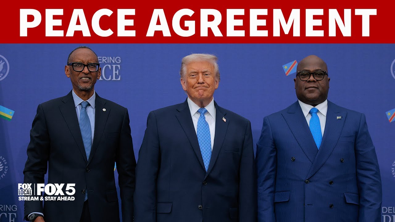 FULL: Trump hosts Democratic Republic of Congo-Rwanda peace agreement signing ceremony