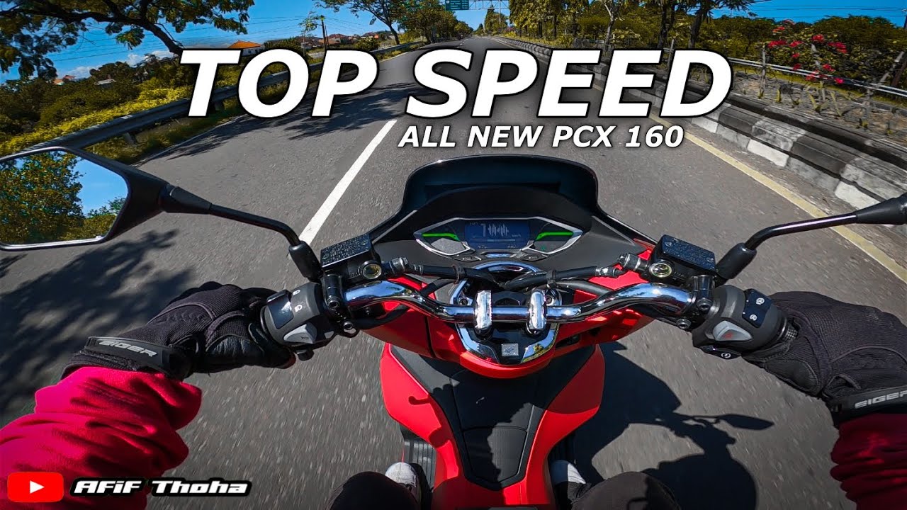 TEST RIDE TOP SPEED ALL NEW PCX 160 ‼️ SAMPAI BERAPA YA KIRA KIRA? 🔥 #allnewpcx160