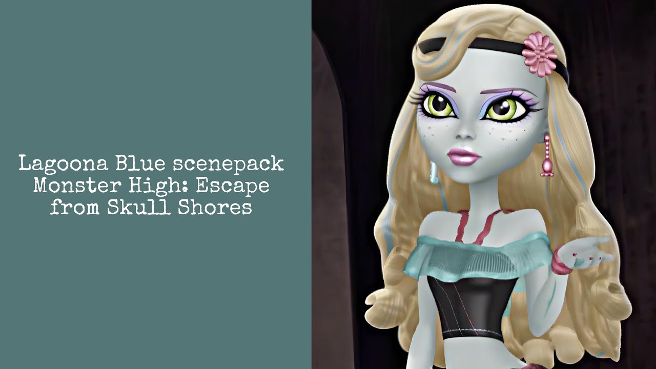 Lagoona Blue scenepack (Monster High: Escape from Skull Shores) 1080p