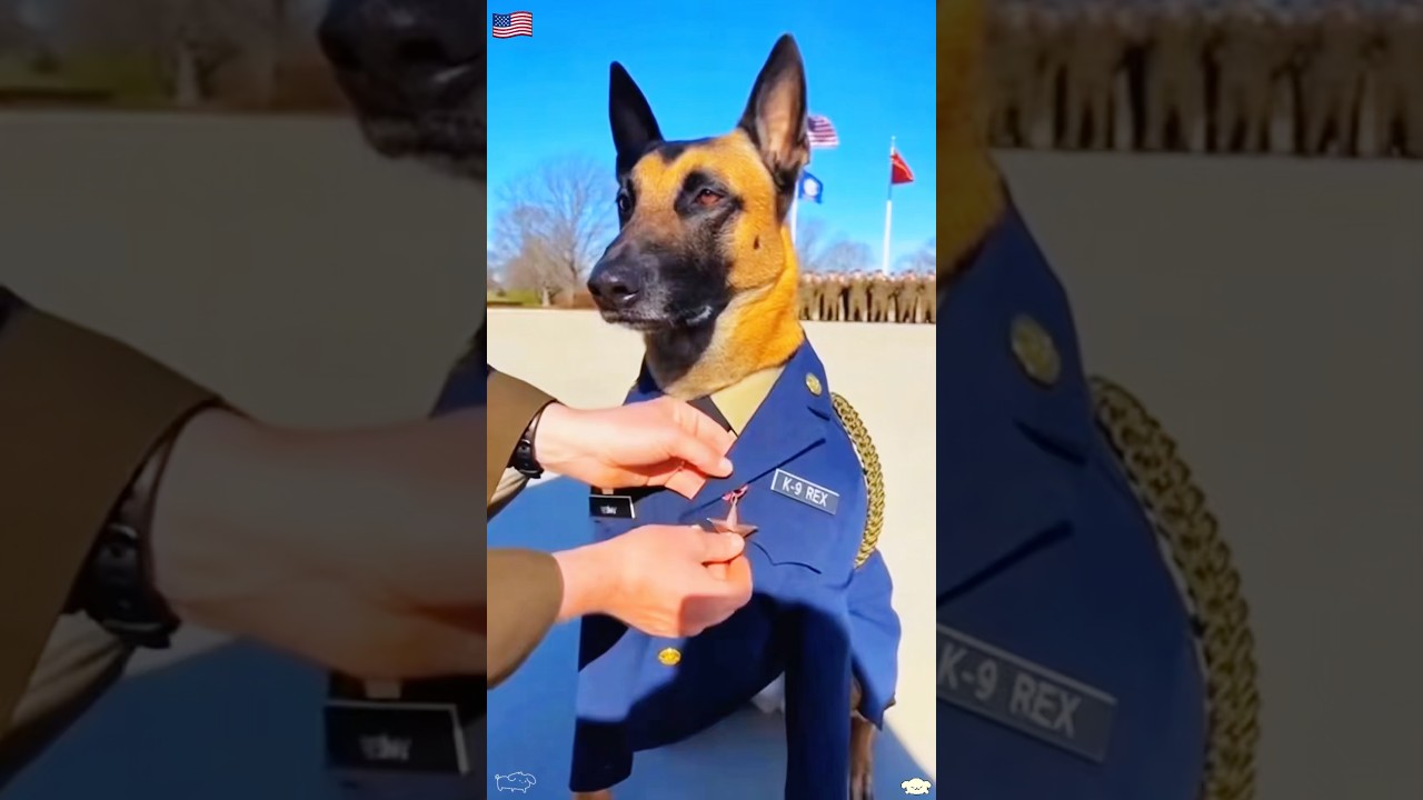 Elite K9 Honors Ceremony 🐕&zwj;🦺🎖️ INSANE Military Working Dog Discipline! #k9 #army #dogs