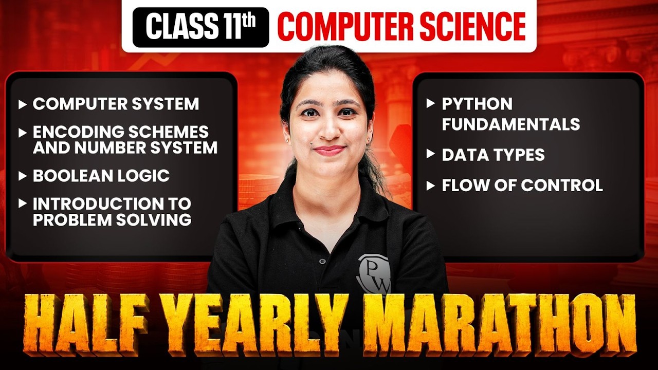 Class 11th Computer Science💻| CS / IP | 1st -Term Complete Marathon Game On 🎯| All-In-One Revision🔥