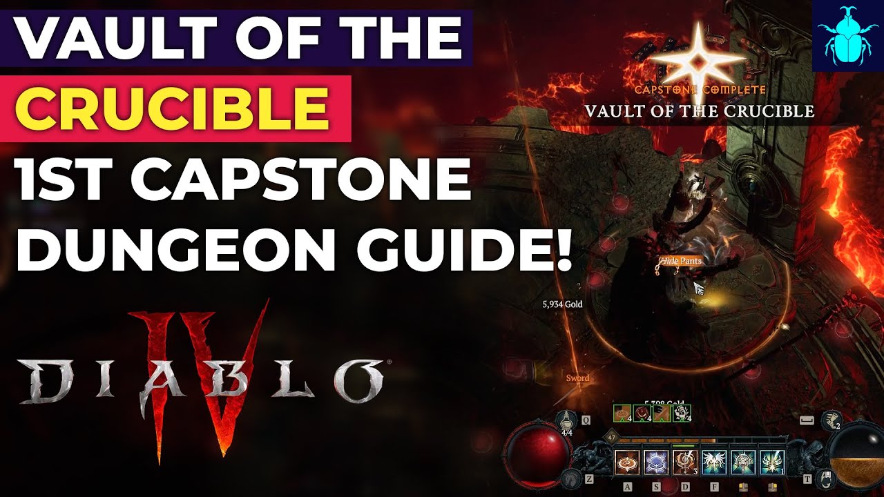 Diablo 4: Хранилище Горнила | Руководство по первому ключевому подземелью (разблокировка 2-го ранга)