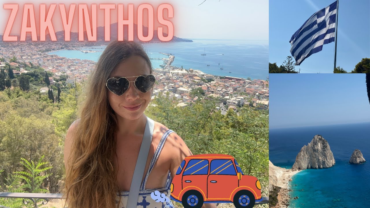 🌴VLOG Zakynthos 2024🌺 ZWIEDZAMY WYSPĘ SAMOCHODEM 🚗