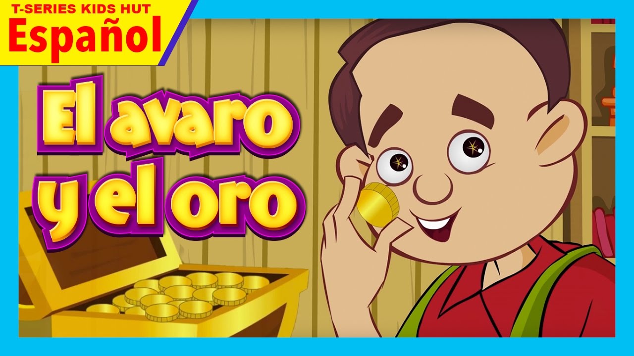 El avaro y el oro - Fábulas de Esopo || cuento de hadas español - cuentos para dormir