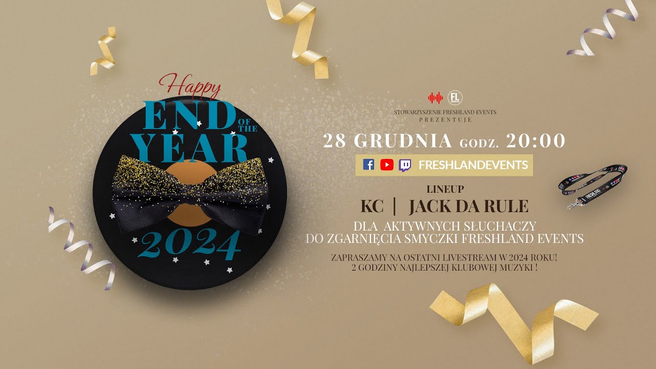 Happy End Of The Year 2024 by Freshland Events 📀 KC 📀 Jack Da Rule