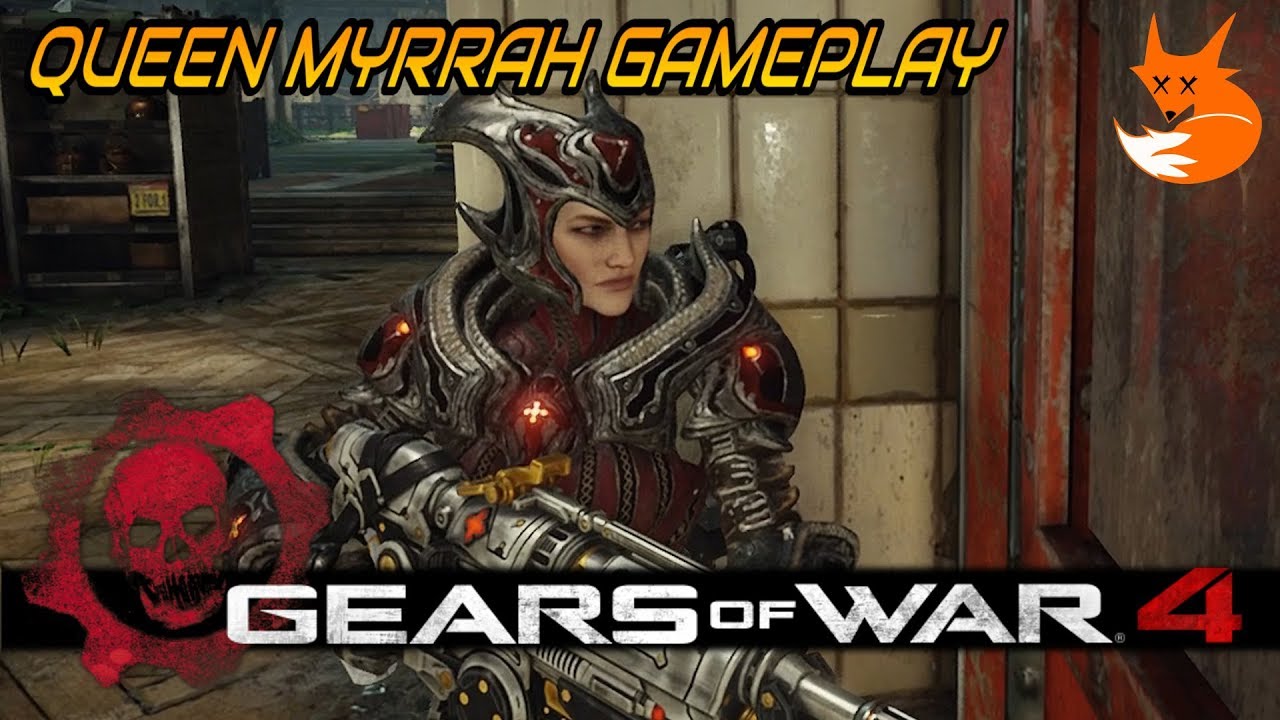 QUEEN MYRRAH GAMEPLAY (1080p/60FPS) | Gears of War 4 [Xbox One]
