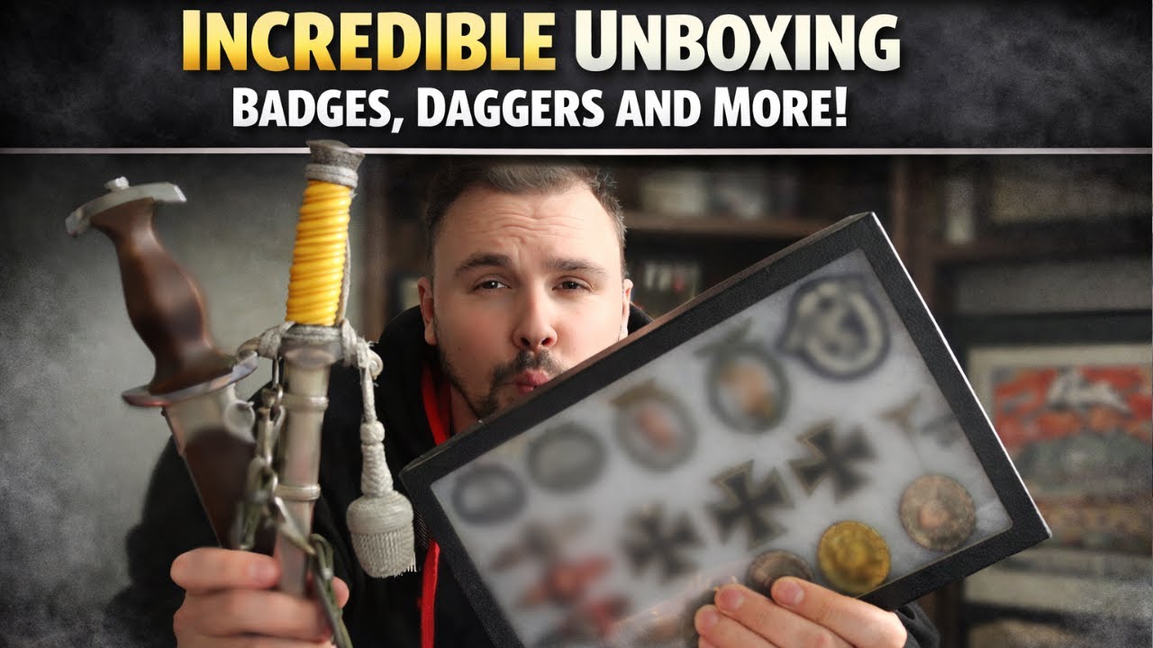 GERMAN DAGGERS & MEDALS | Militaria Unboxing