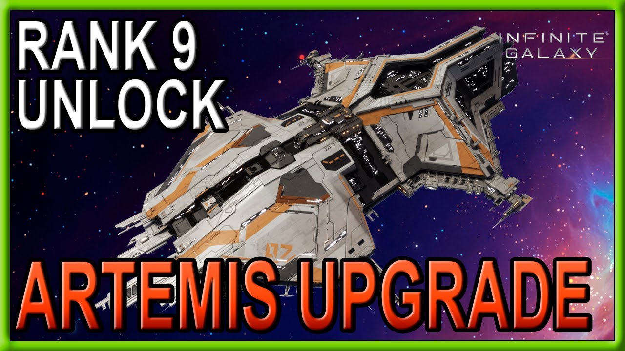 Rank 9 Artemis Unlock + Bonus - Infinite Galaxy