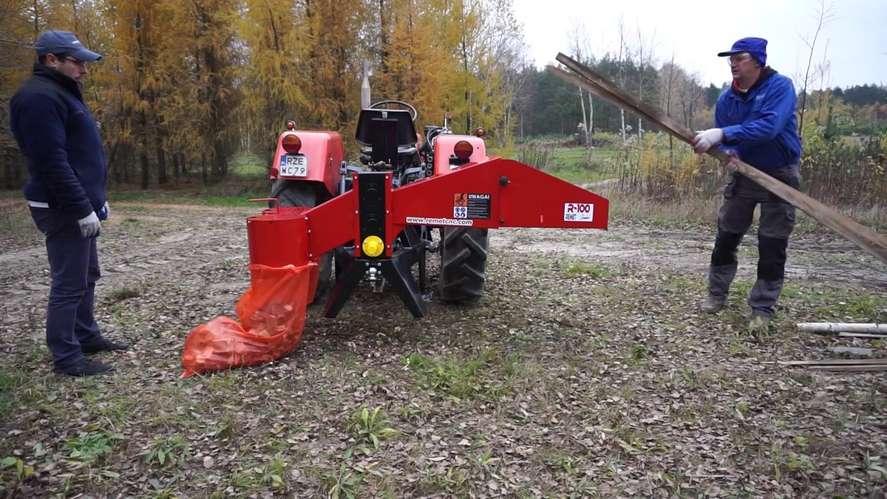 Tocatoare crengi la tractor