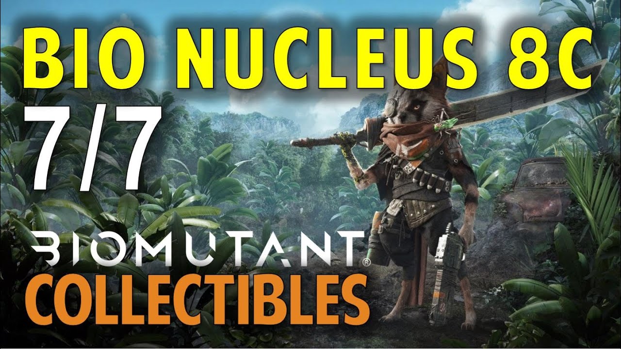 Bio Nucleus 8C: All Area Objectives & Superb Loot | Biomutant (Collectibles Location Guide)