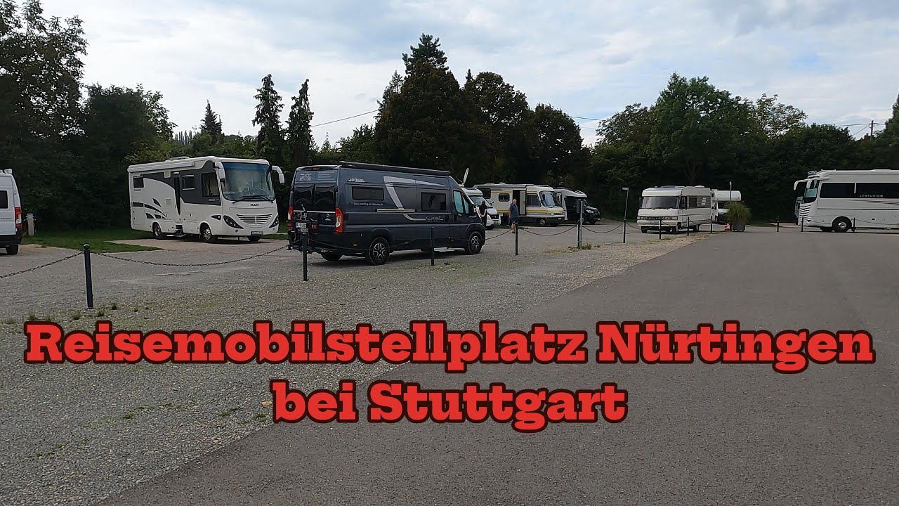 Wohnmobilstellplatz Nürtingen bei Stuttgart