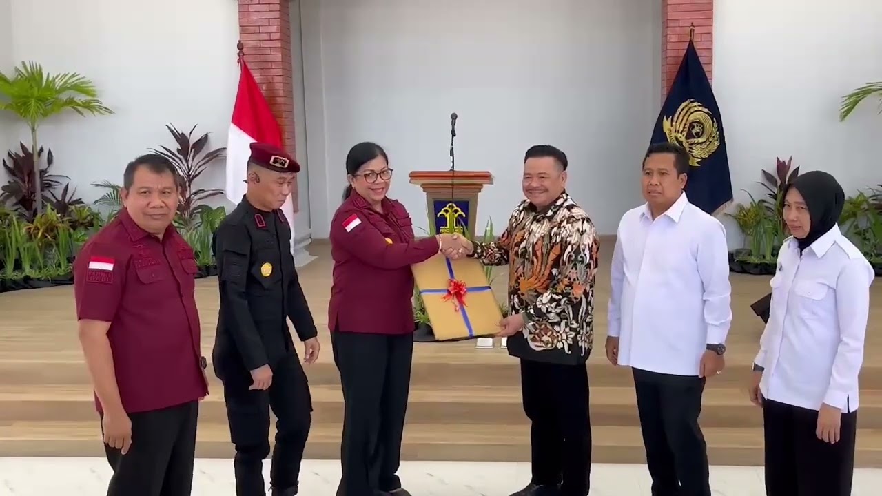 KUNKER WAKIL MENTERI KOORDINATOR BIDANG HUKUM, HAM, IMIGRASI, DAN PEMASYARAKATAN KE LAPAS KEROBOKAN
