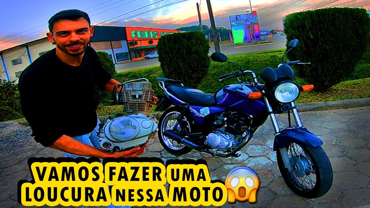 Testei 2 MOTORES na TITAN 150 - MEXIDO x ORIGINAL