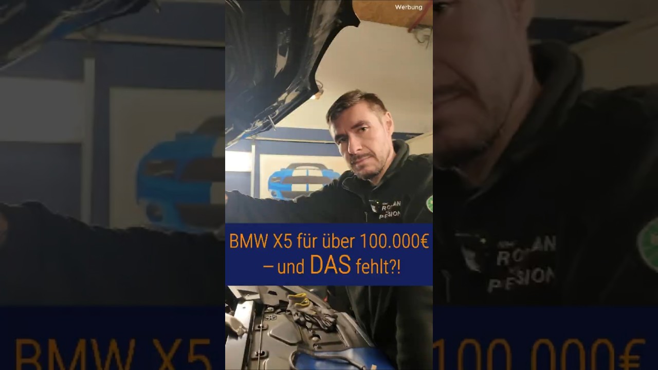 BMW X5 100.000&euro; aber Baumarkt-Niveau unter der Haube? #bmw #bmwx5  #autos #kfzwerkstatt #kfzmeister