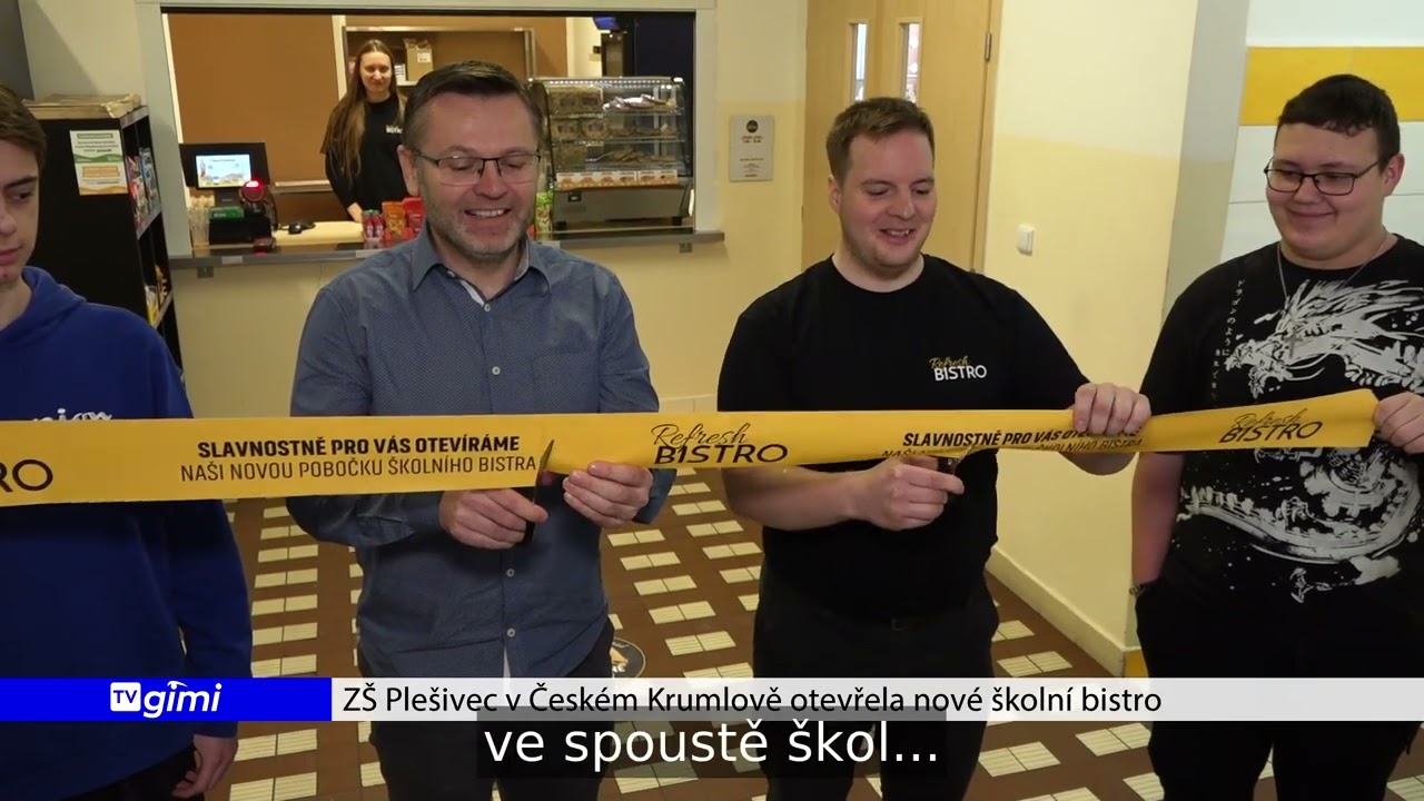 ZŠ Plešivec otevřela nové školní bistro