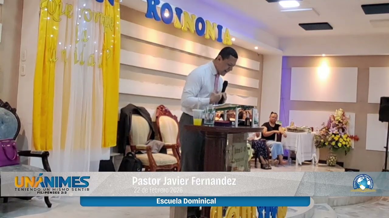 SERVICIO DE ESCUELA DOMINICAL CULTO DE FAMILIAS