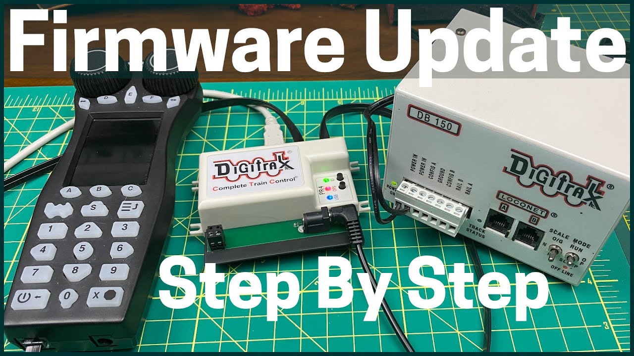 Easy Step By Step Firmware Update | Digitrax DT602D Throttle