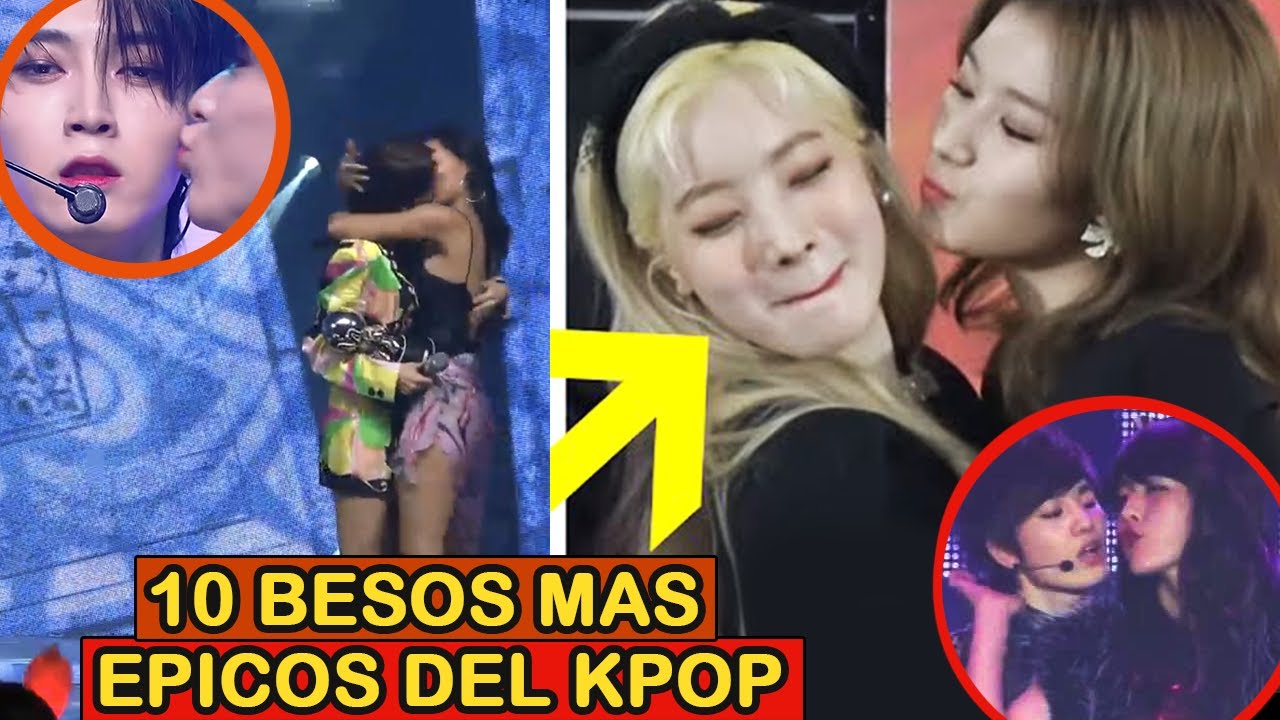 10 BESOS MAS EPICOS DEL KPOP !!