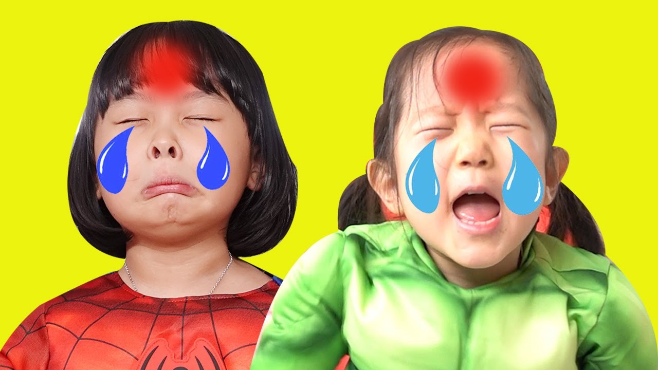 Boo Boo Song with Avengers Superhero Nursery Rhymes & Story for Kids 어벤져스 어린이 부부송 JOY YUMMY 조이야미