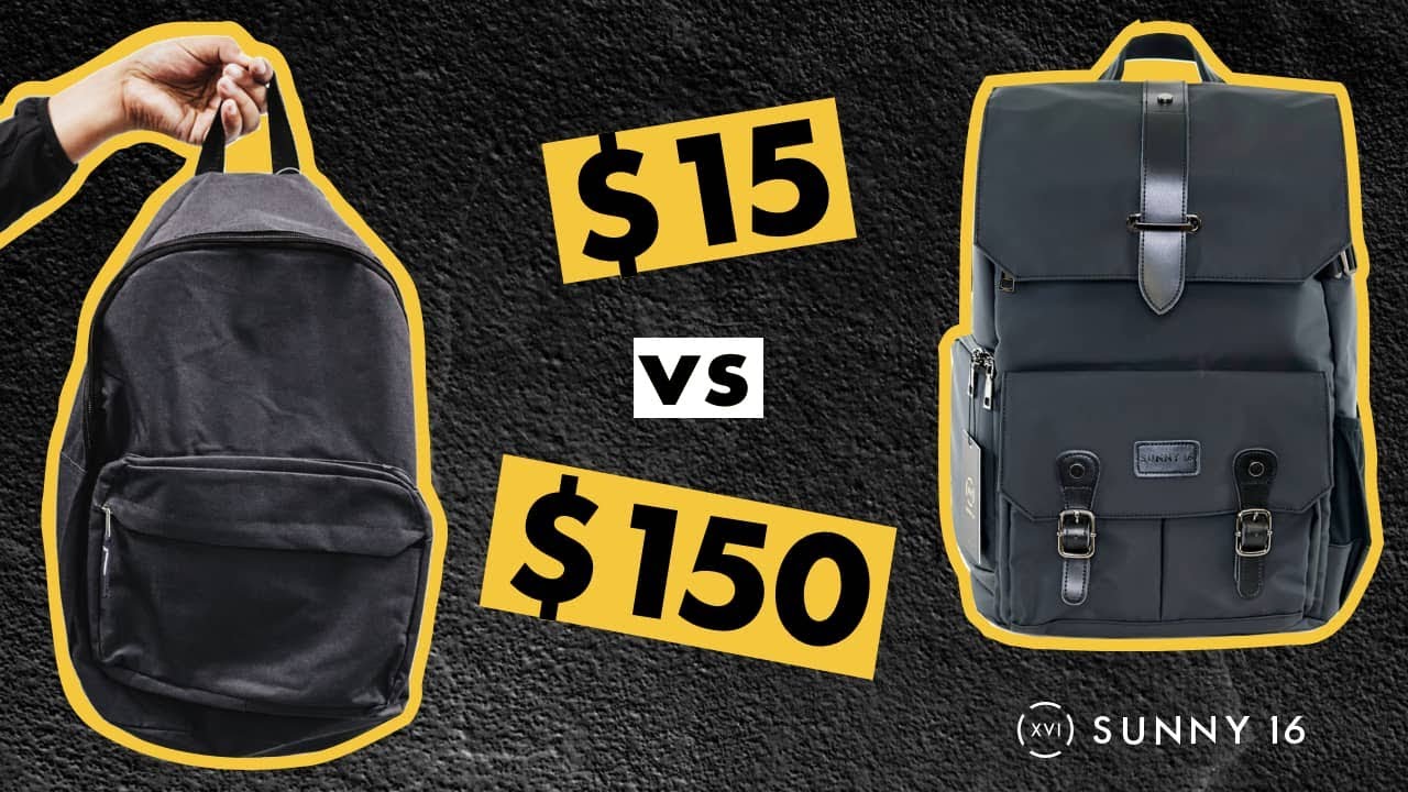 Budget Travel Backpacks vs. Expensive Backpacks | What's Right For You? #camerabag