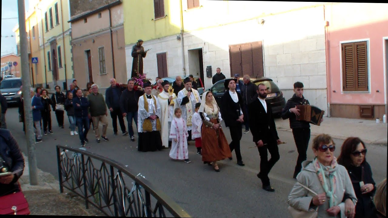 Ittiri: Festa di San Francesco d'Assisi-Processione-4 Ottobre 2024