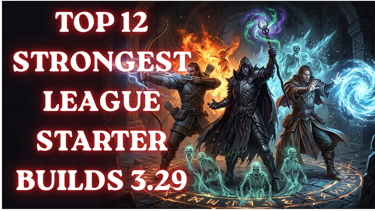 Топ-12 стартовых билдов лиги &mdash; 3.29 Curse of Onflame: разбор