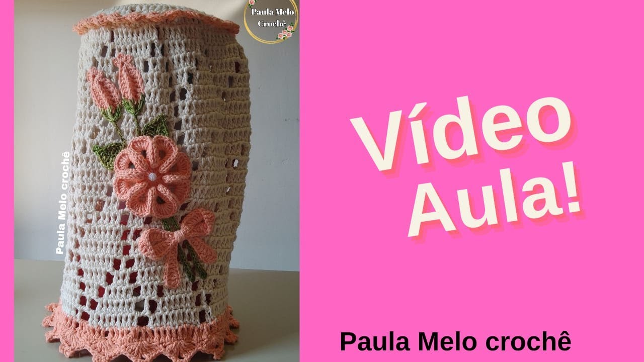 Passo a Passo: Capa de crochê para Liquidificador