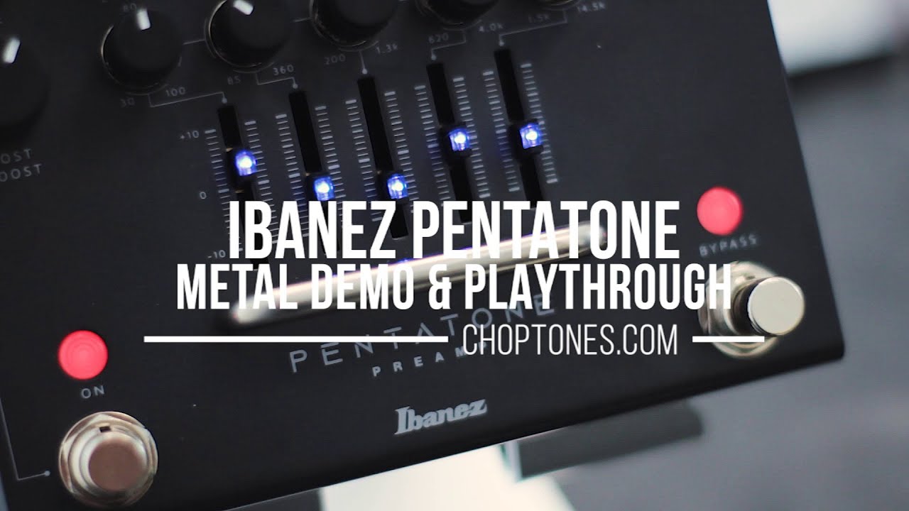 Ibanez Pentatone Preamp PTPRE | Metal Demo & Playthrough