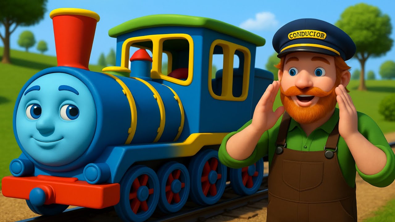 Choo Choo Train Song 🚂 | Fun Train Adventure for Kids | Nursery Rhymes & Learning Video