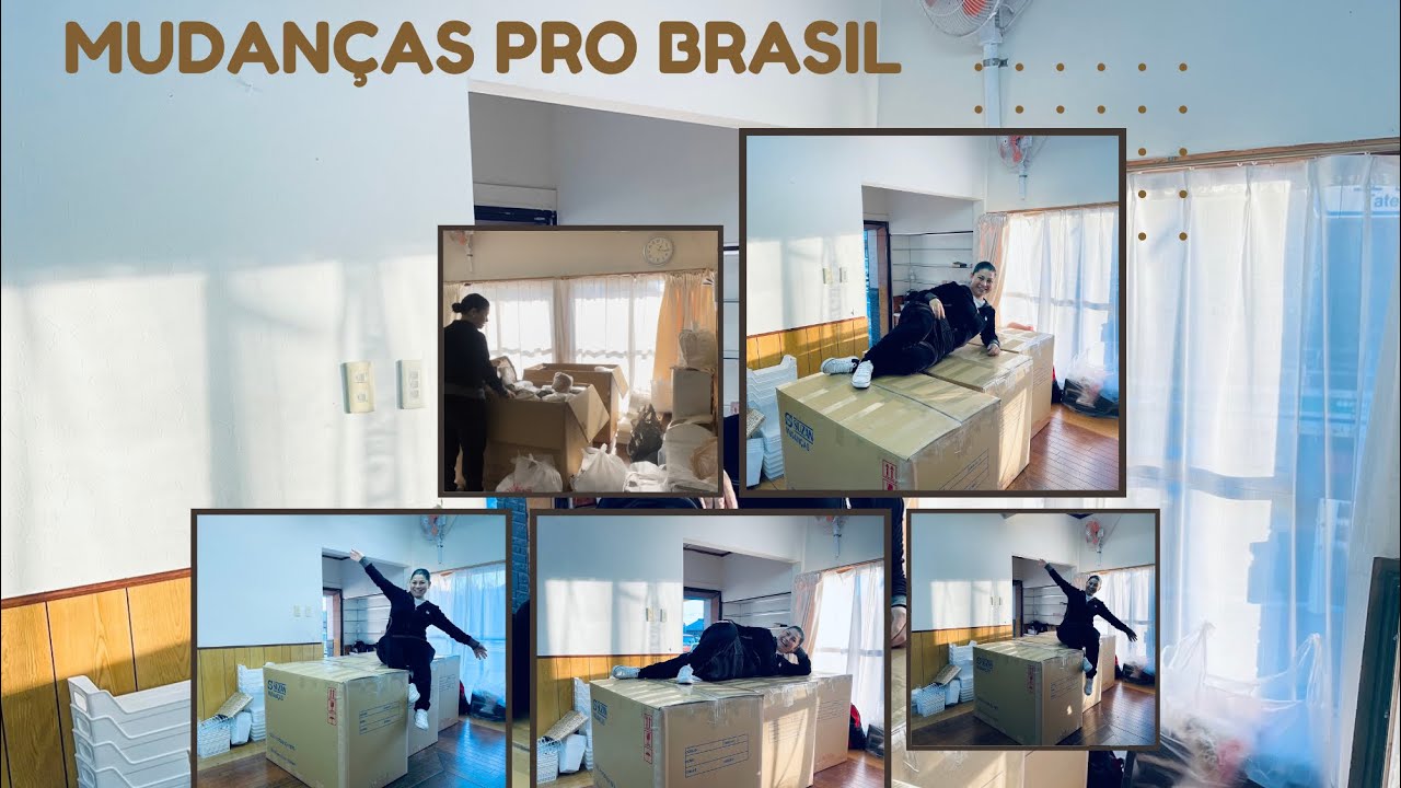 Minhas mudanças vão assim nas caixas por navio 🛳️ pro Brasil 🇧🇷 dentro dos Container.