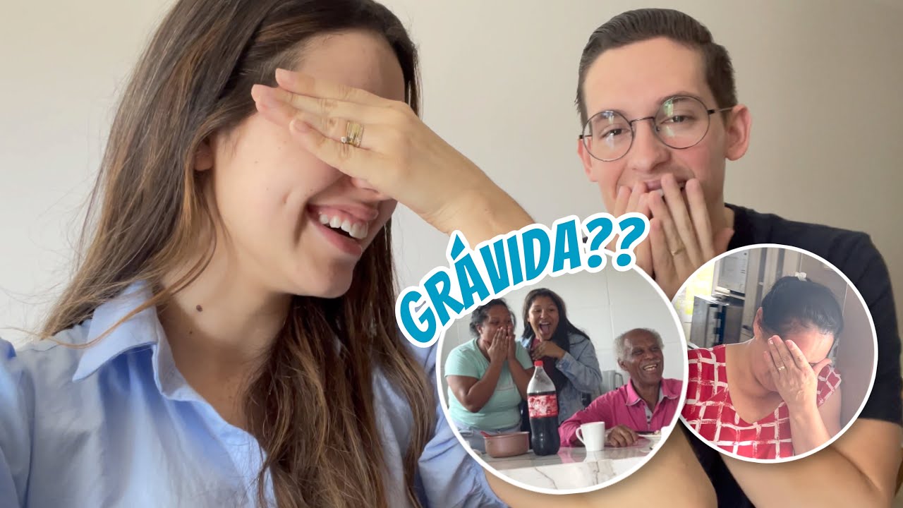 REVELANDO A GRAVIDEZ PARA OS AVÓS! 🍼👶🏻