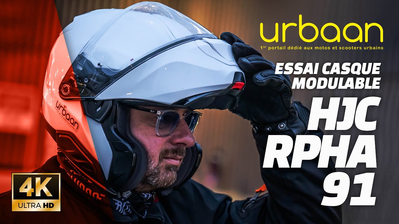 Essai casque modulable HJC RPHA91 - 2024 - urbaanews