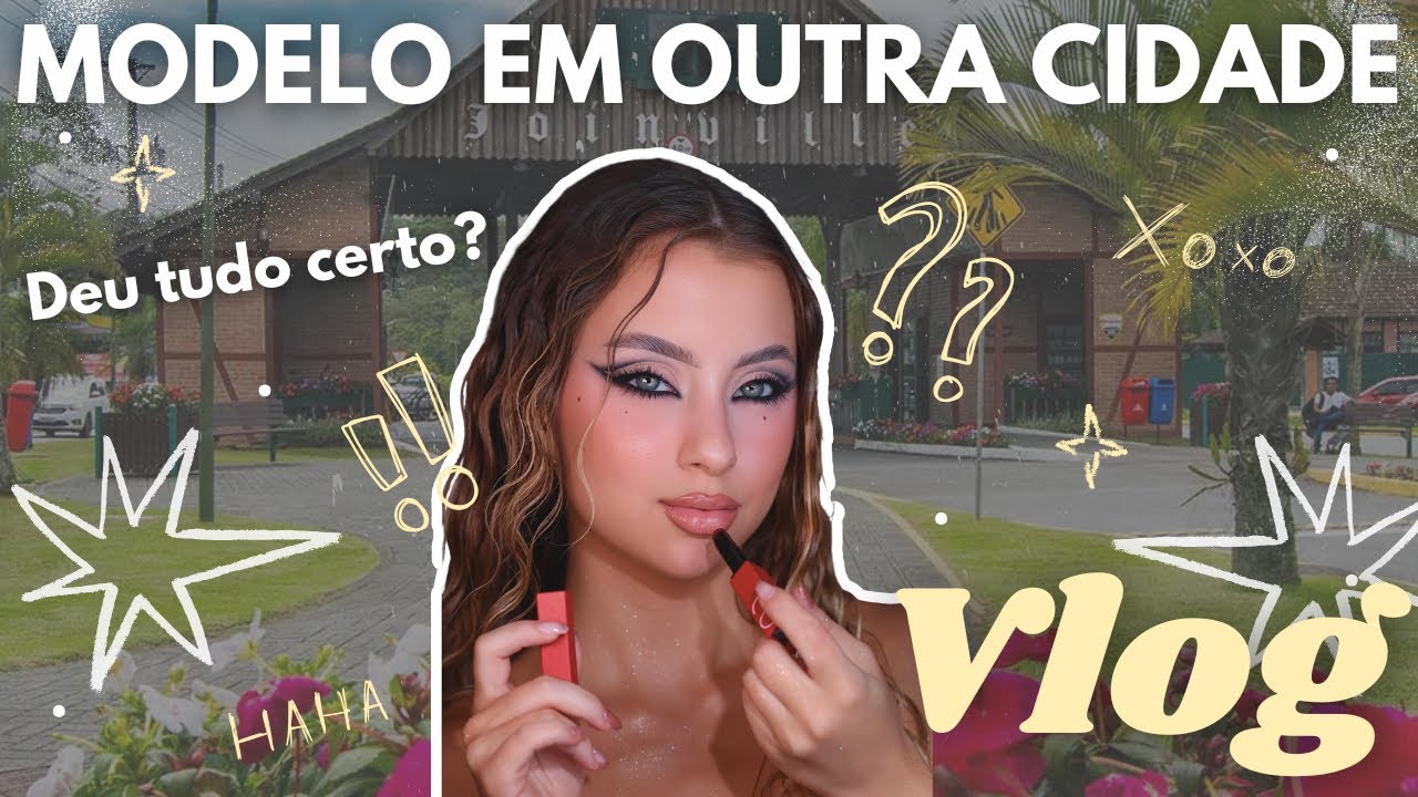 Passei dois dias em outra cidade trabalhando como modelo | VLOG