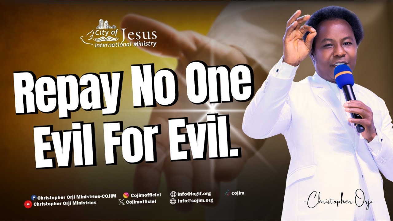 Repay No One Evil For Evil. #cojim #logif