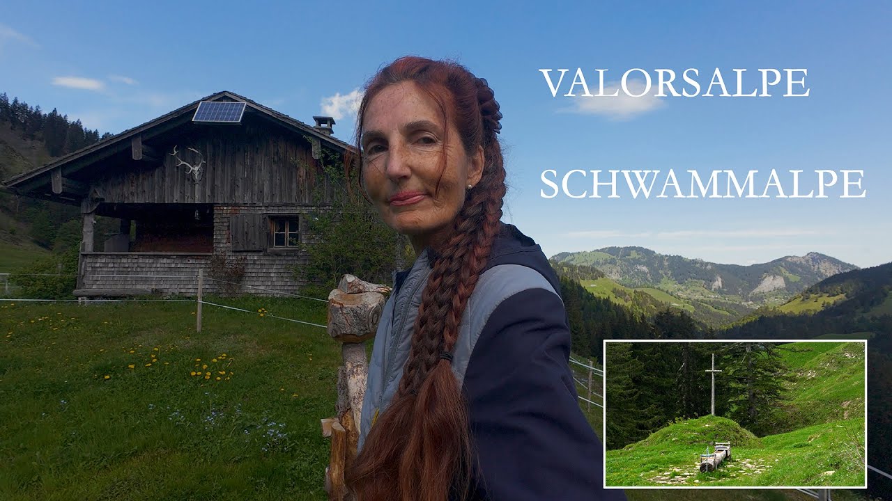 Alpwanderung durch das Ebniter Bärental: Valorstal - Valorsalpe - Schwammalpe (Viktorsberg)