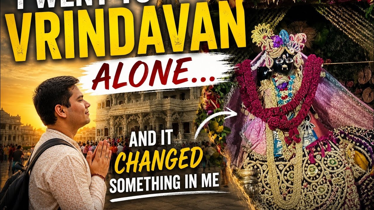 Solo Trip to Vrindavan | Finding Purpose of Life | Spirituality | Overcoming Fear of Living Alone