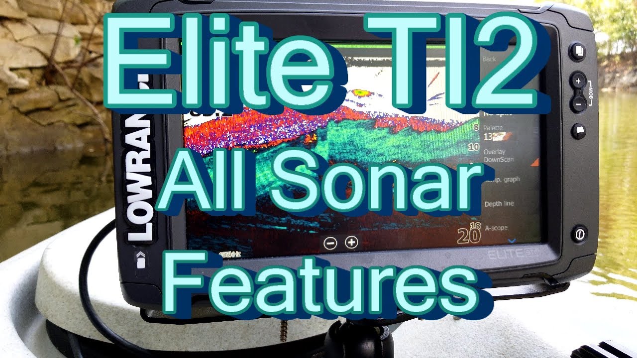 How to Use an Elite TI2 - All Sonar Features Explained