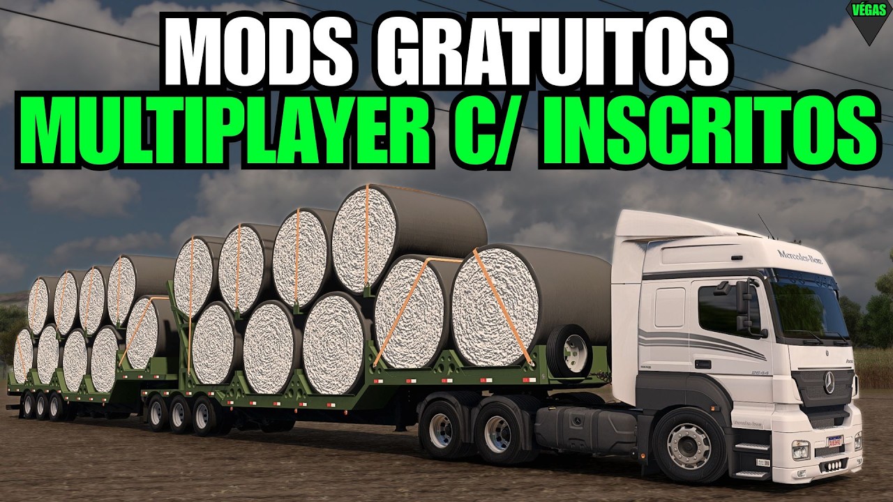 ets2 - multiplayer com inscritos - mods gratuitos - mapa MG INTERIOR