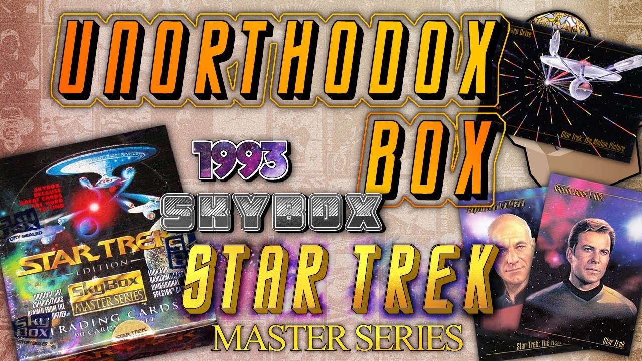 1993 Skybox STAR TREK (Master Series) - UNORTHODOX BOX