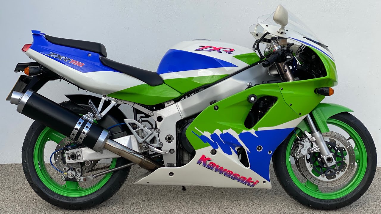 Dynomite Motorcycles - Kawasaki ZXR 750 L1 1993 года выпуска - пробег 17 000 миль.
