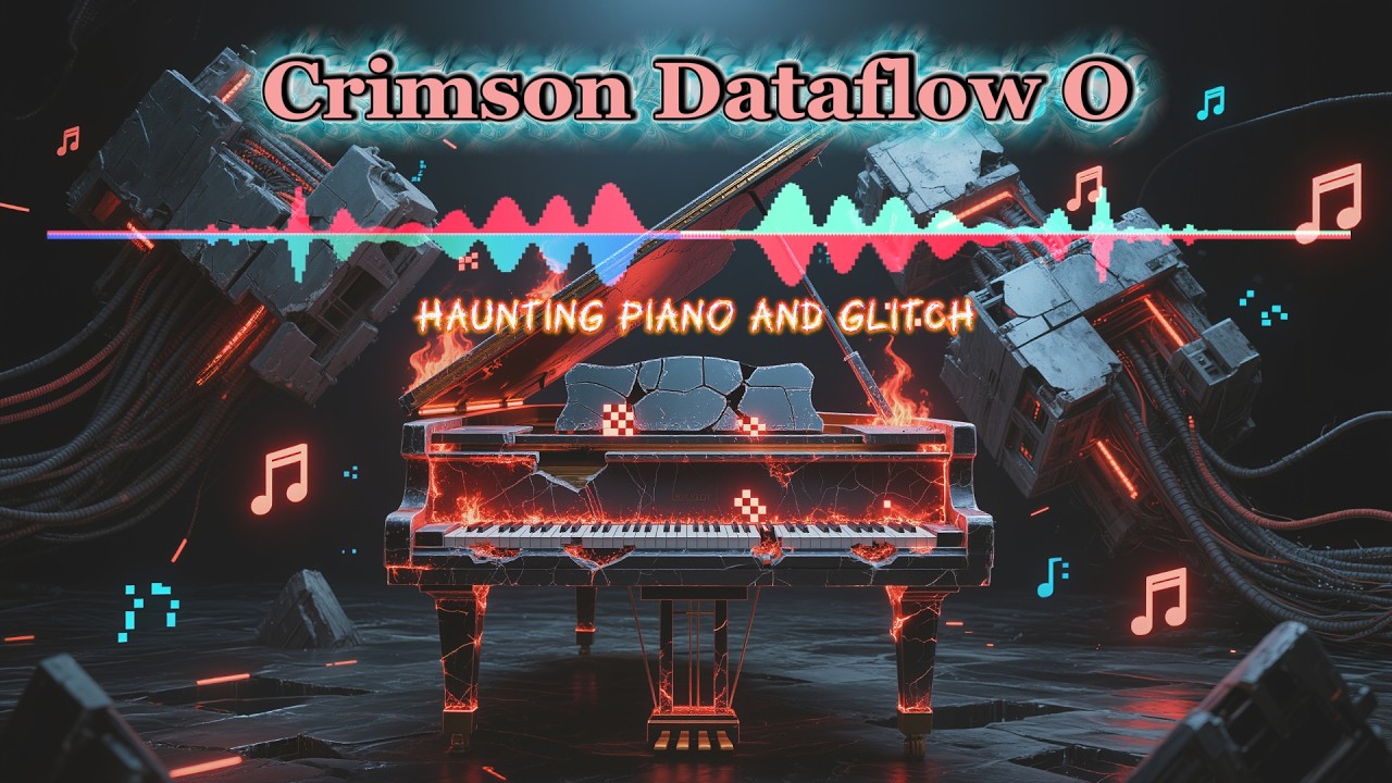 Crimson Dataflow O (Experimental Haunting Piano and Glitch)
