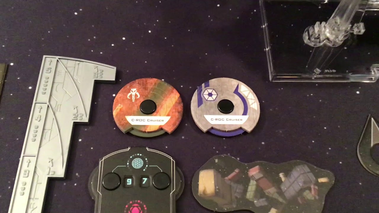 Star Wars X-wing Miniatures Game Part 110 (C-ROC Cruiser Expansion Pack)