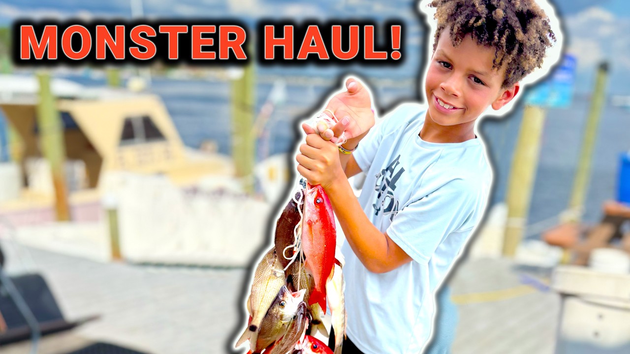 Florida Deep Sea Fishing: Robbie's Epic Catch Day!