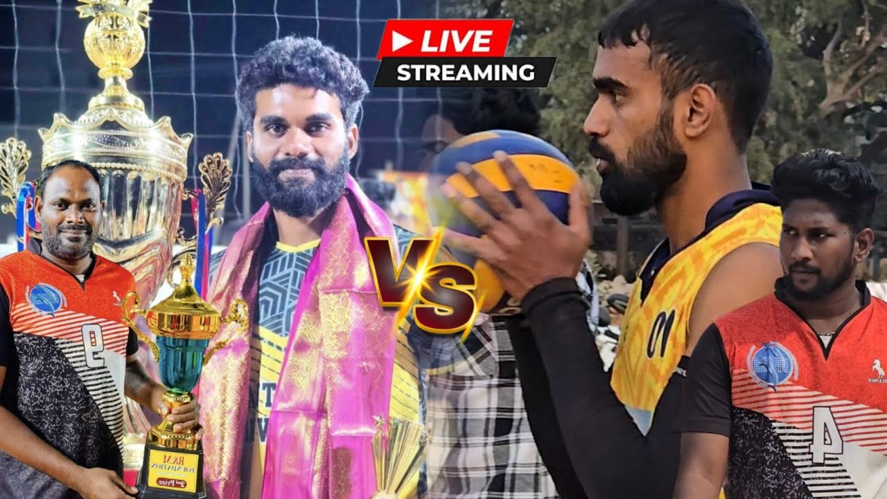VVSC 2 🆚️ KAKINADA | #kamalvideos | Gajuwaka volleyball tournament | Live Stream |