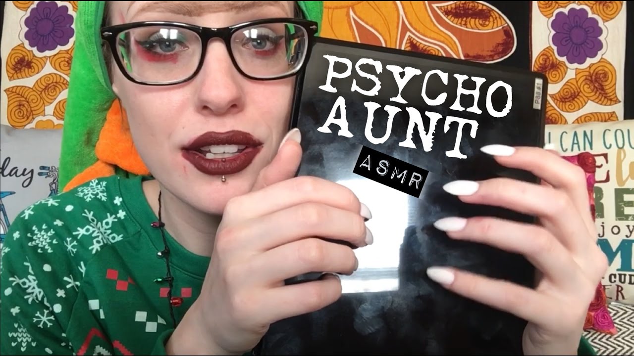 ASMR PSYCHO AUNT DOES YOUR MAKEUP