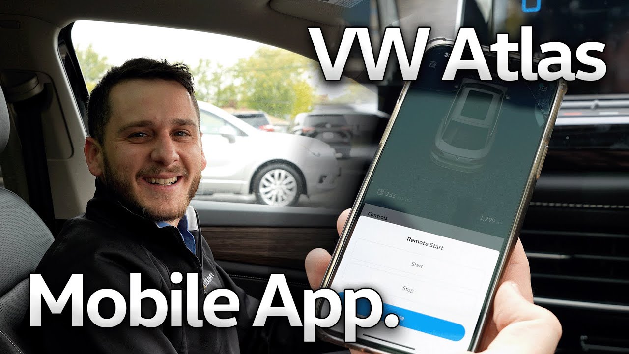 How to use VW Mobile App in Your 2024 VW Atlas