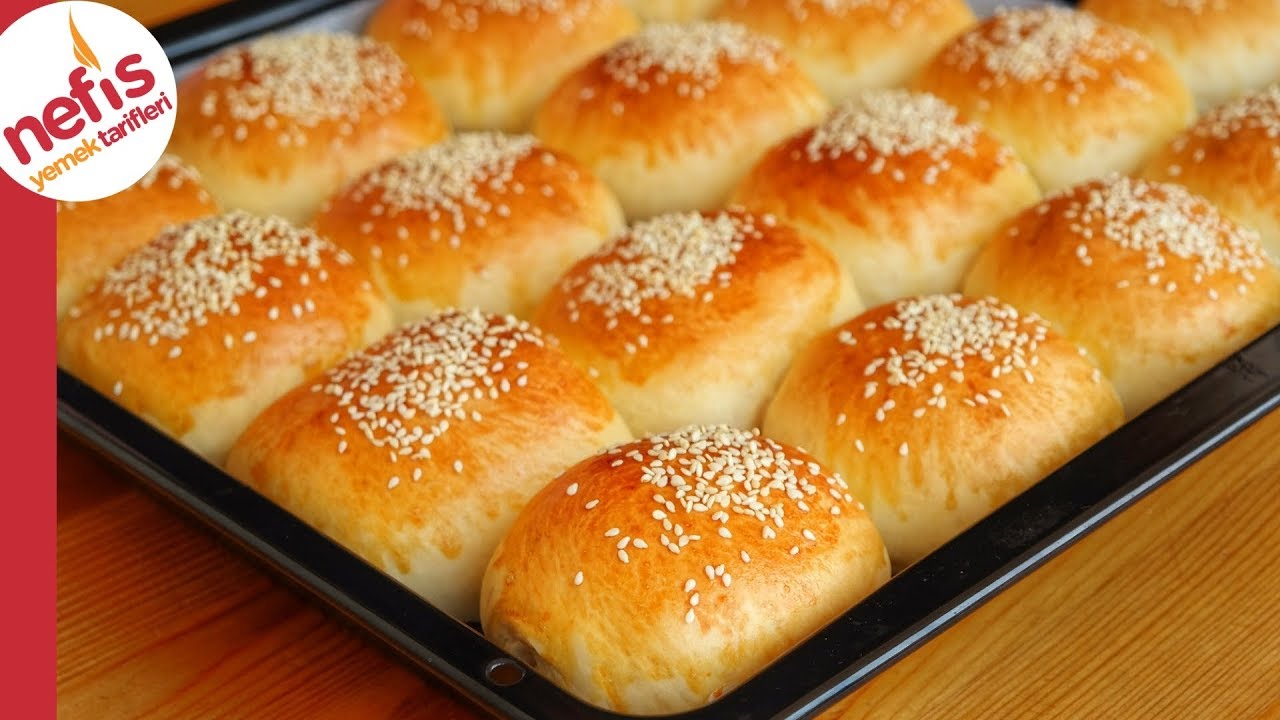 KABARDIKÇA KABARAN 🔝 TEPSİYE SIĞMAYAN 🙌🏻 YUMUŞACIK SÜTLÜ POĞAÇA 😋👌🏻